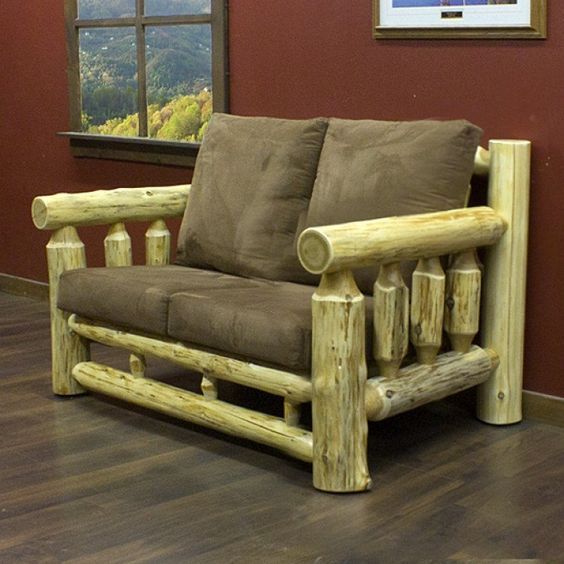 Good options to furnish your home with rustic wood