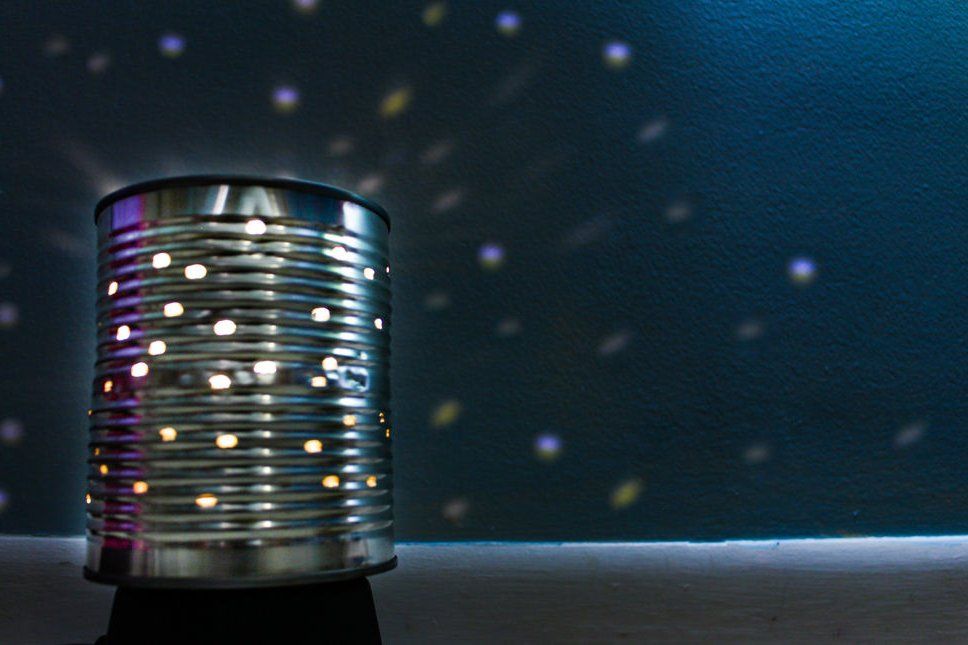 Beautiful Rotating Night Lamp