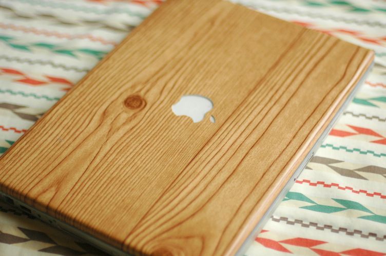 Wood Look Wrap for your Laptop