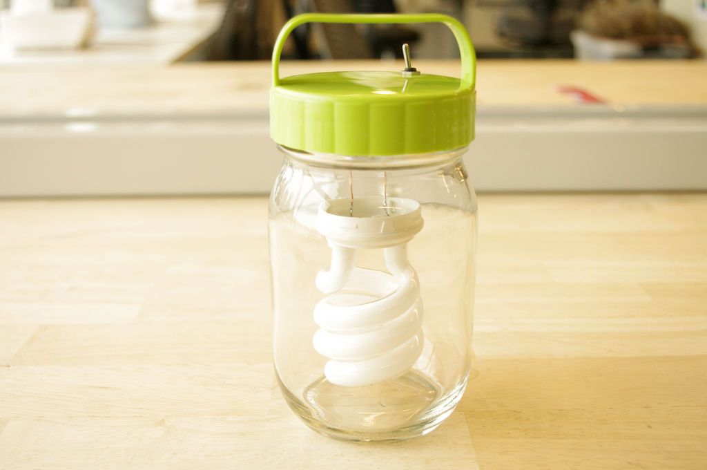 Glass Jar Flashlight (With Independent Power)