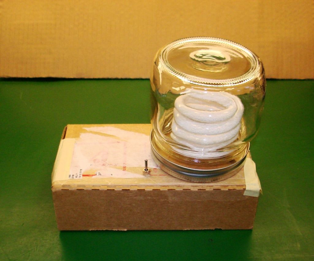 Glass Jar Flashlight (With Independent Power)