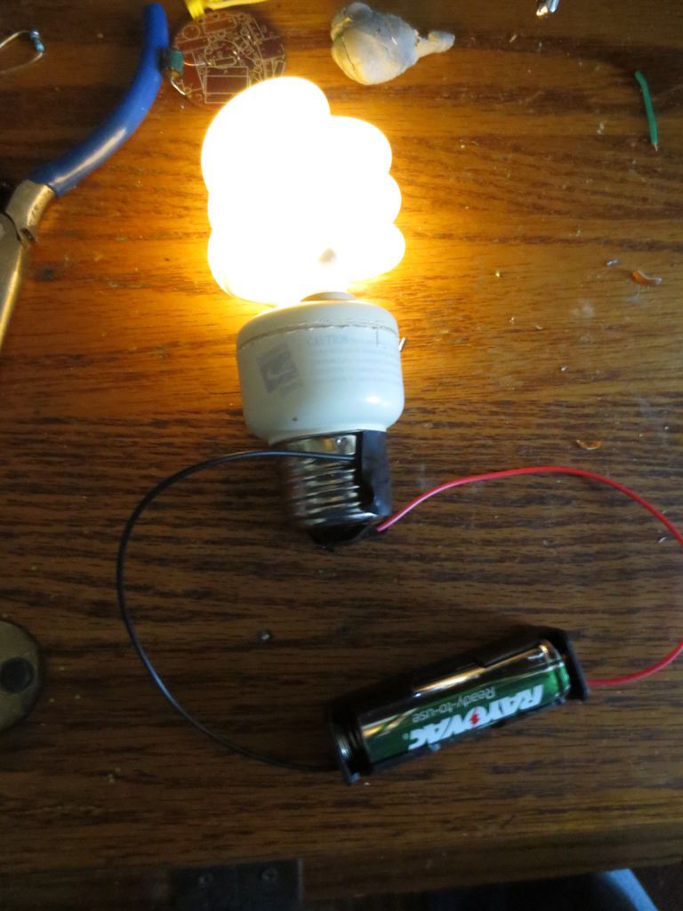 Glass Jar Flashlight (With Independent Power)