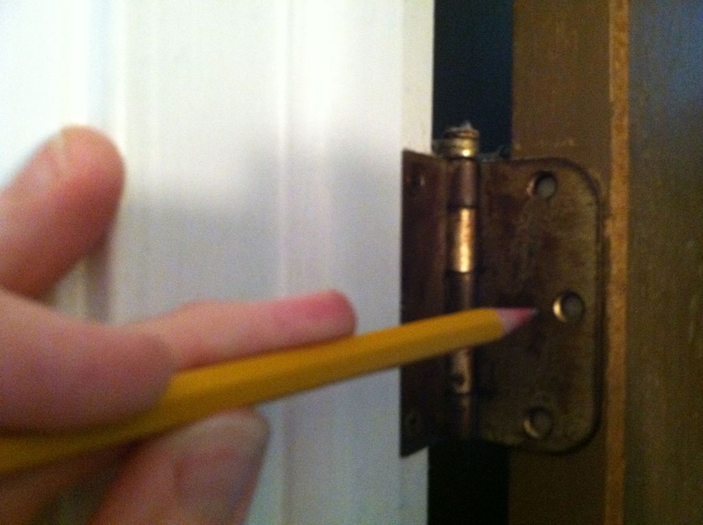 How to Repair Damaged Door Hinge Screw Holes