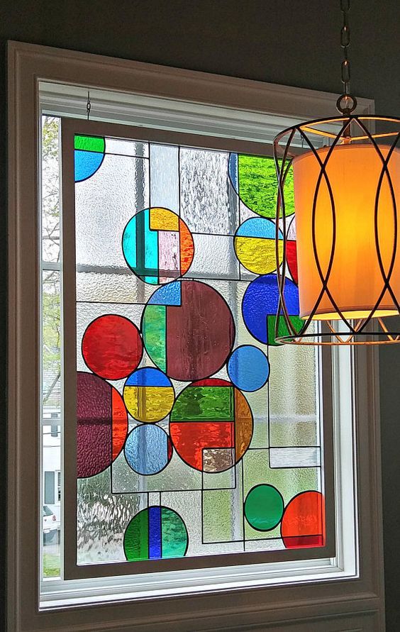 DIY Windows to Get Stained Glass