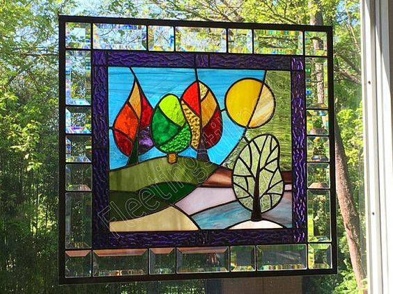 DIY Windows to Get Stained Glass