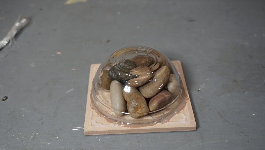 How to make an Oil Candle on a Tile or Rock