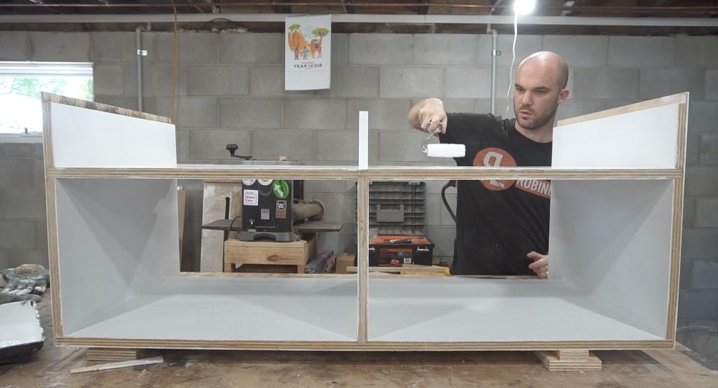Modern TV Stand with Storage Drawers