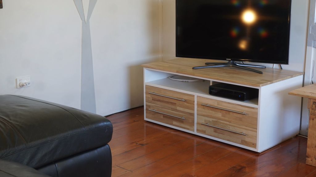 Modern TV Stand with Storage Drawers