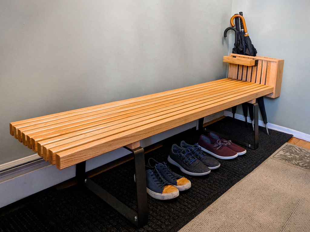 Modern Ribbon Bench for your Shoes