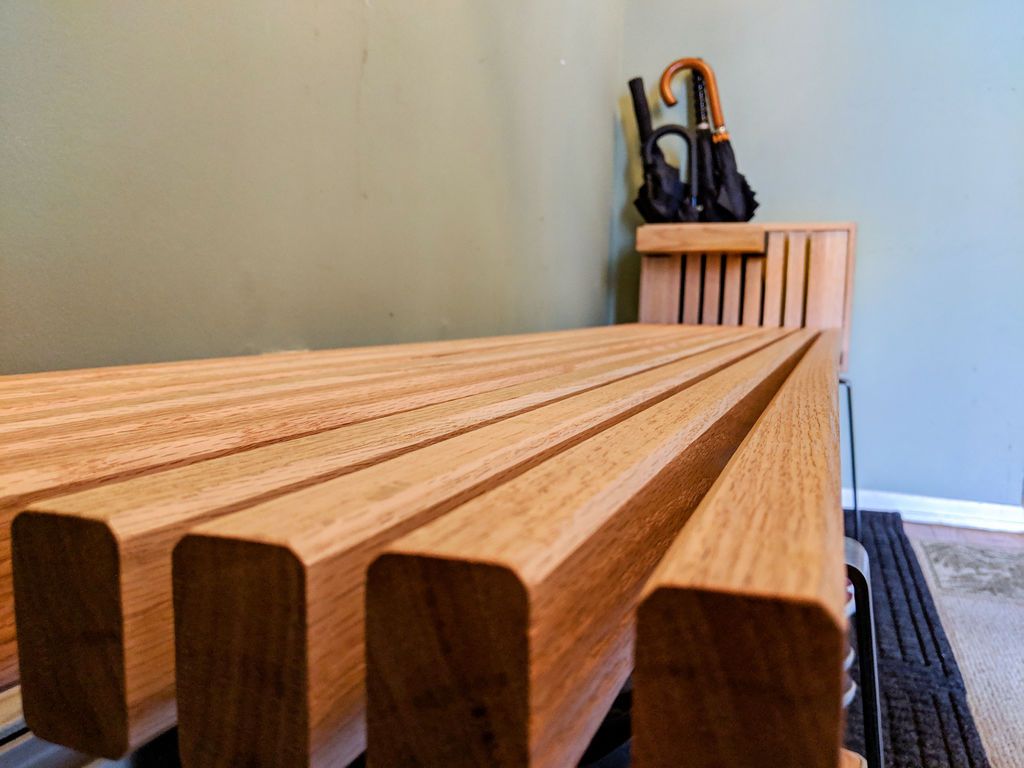 Modern Ribbon Bench for your Shoes