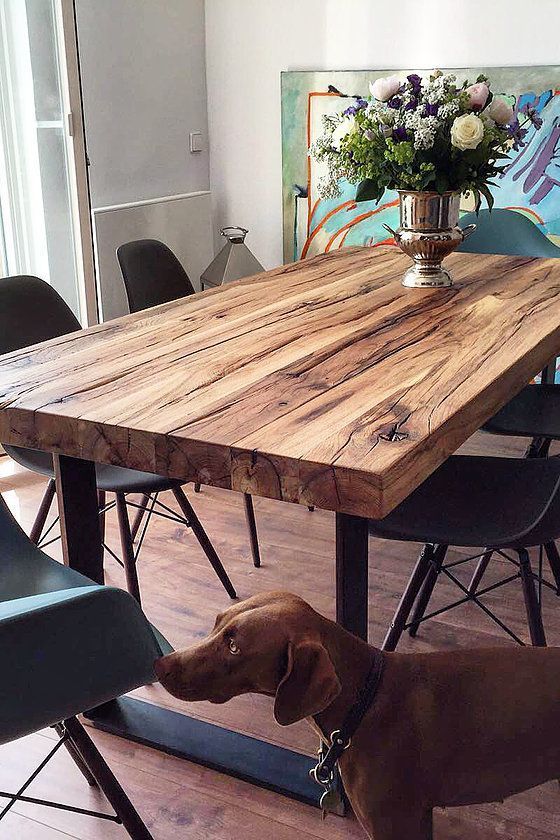 Natural wood tables perfect for your dining room