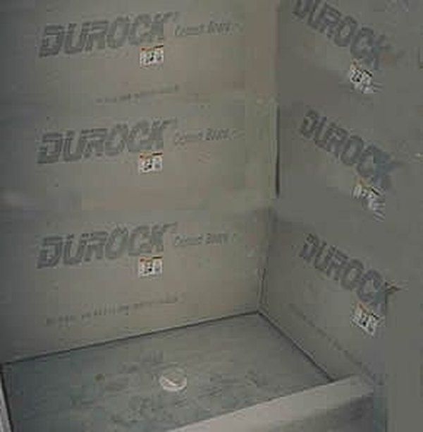 Installation of custom shower pan