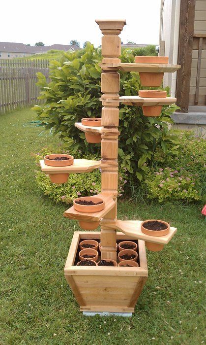 Beautiful raised beds for gardens with little space