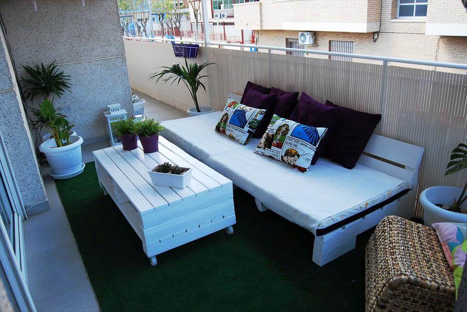 17 Muebles que puedes hacer en tu terraza con pallets