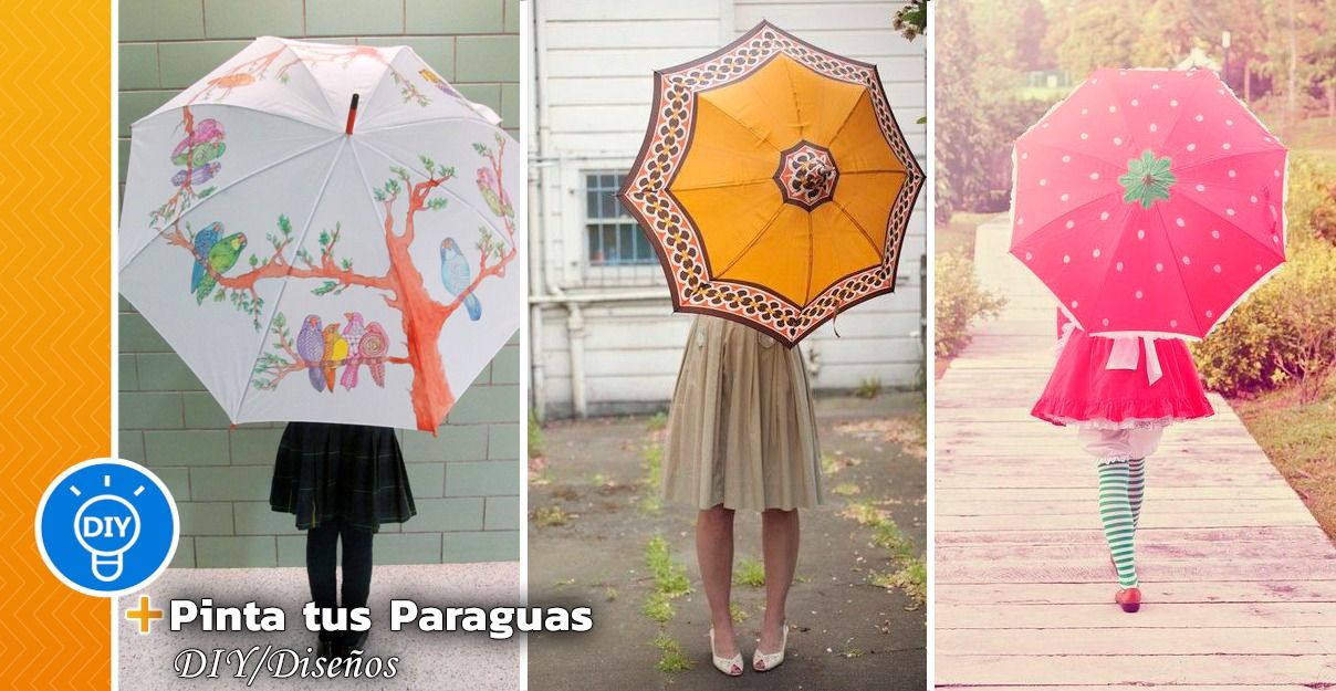 ¡Pinta tus Paraguas con Increíbles Diseños!