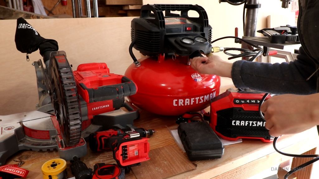 Tool Storage and Charging Wall