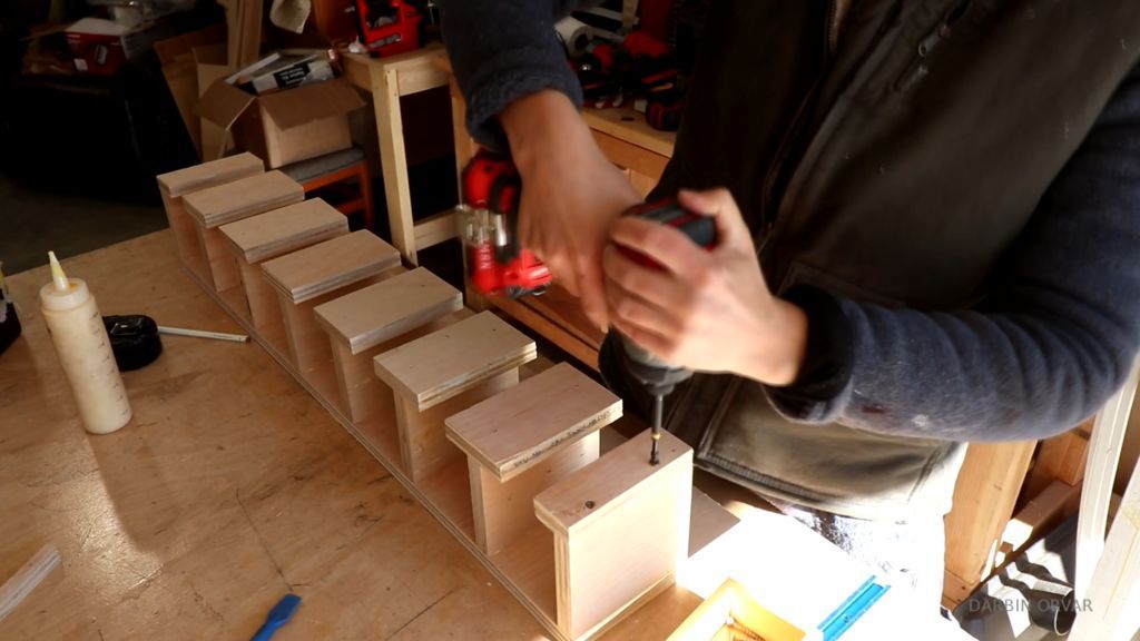 Tool Storage and Charging Wall