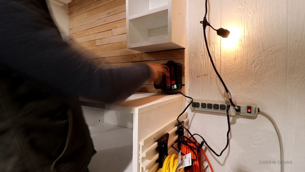 Tool Storage and Charging Wall