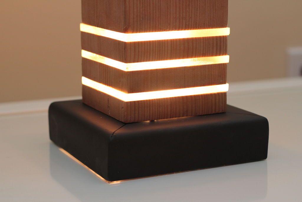 Modern Wooden Table Lamp