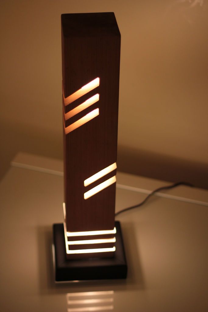 Modern Wooden Table Lamp