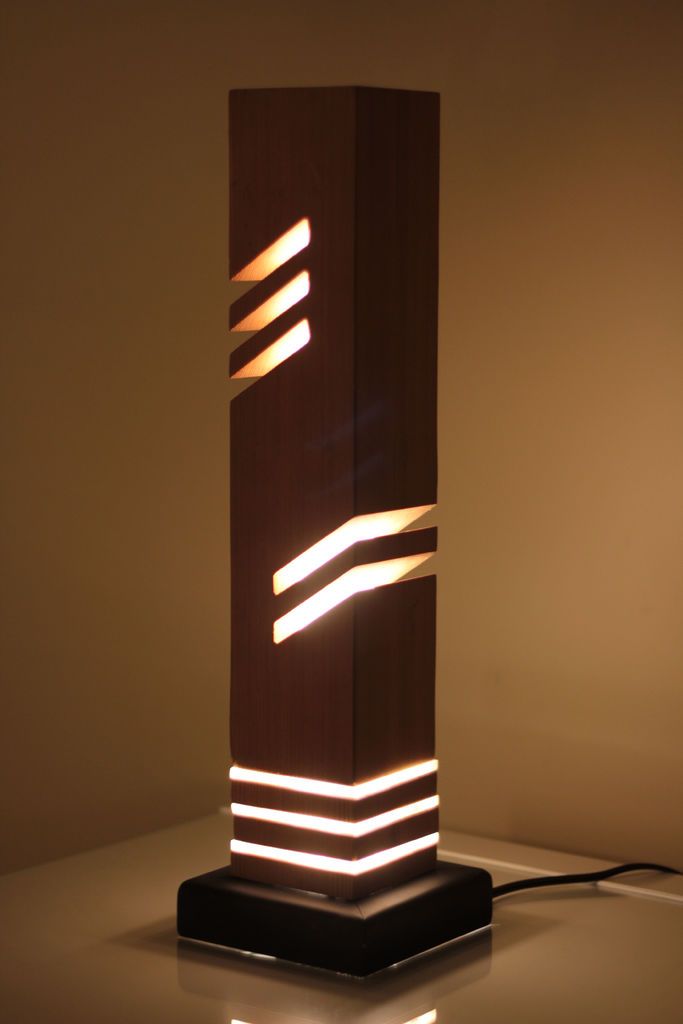 Modern Wooden Table Lamp