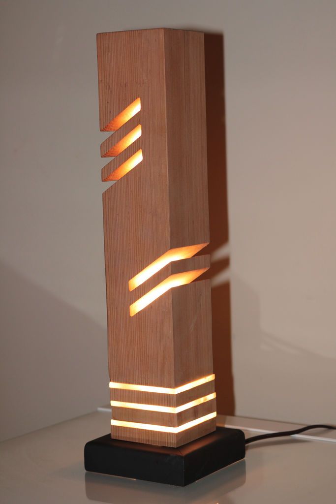 Modern Wooden Table Lamp