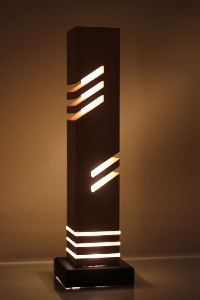 Modern Wooden Table Lamp