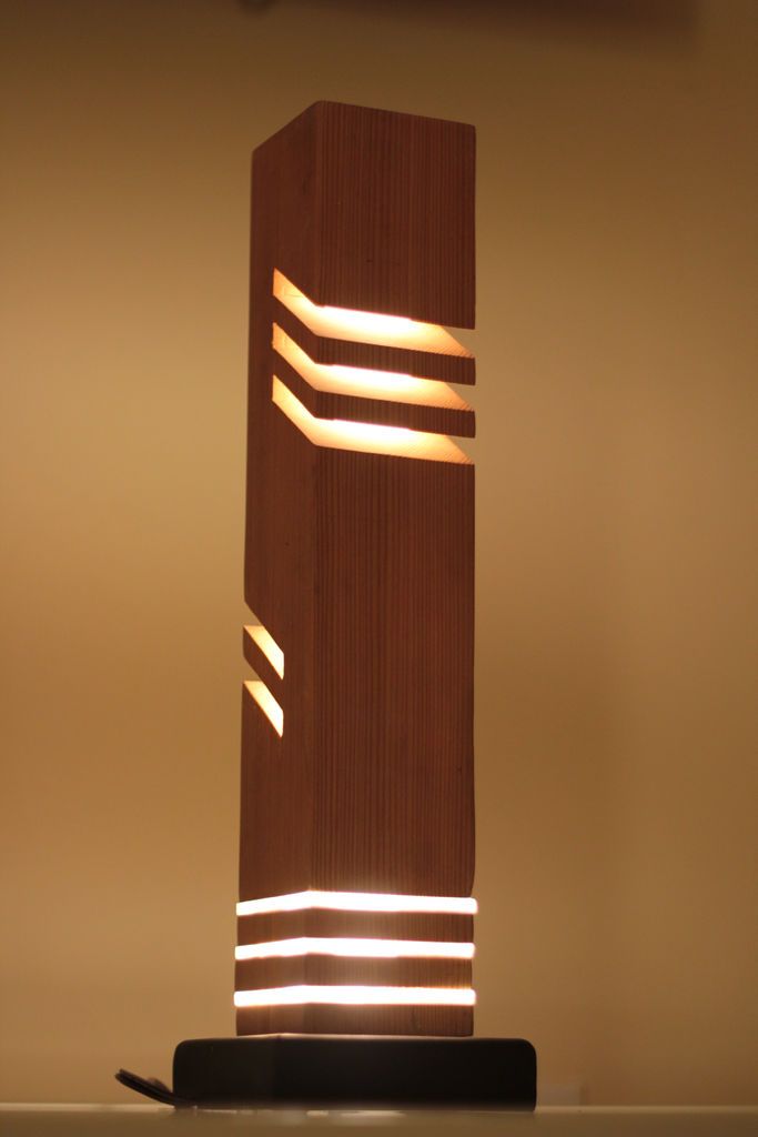 Modern Wooden Table Lamp