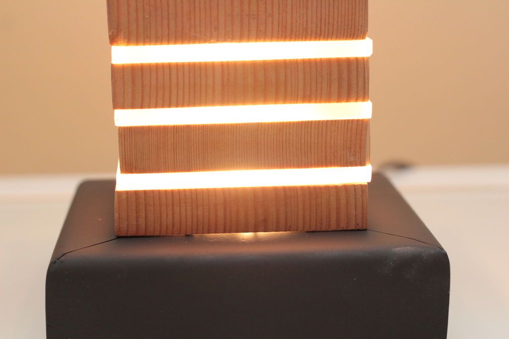 Modern Wooden Table Lamp