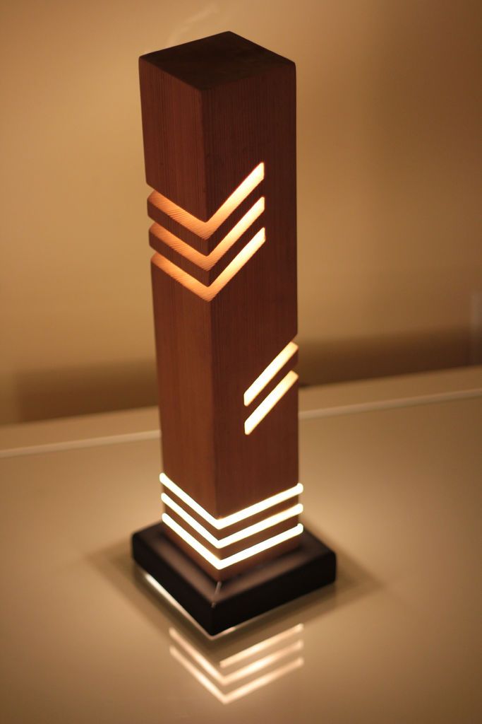 Modern Wooden Table Lamp