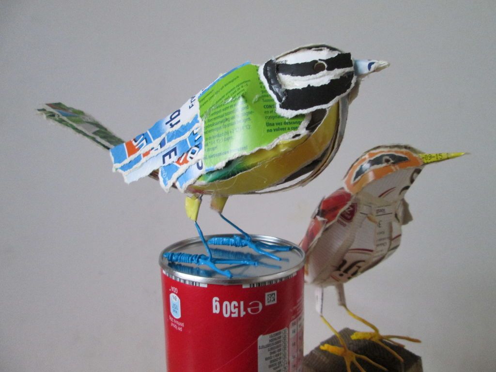 How to Make Cardboard Birds