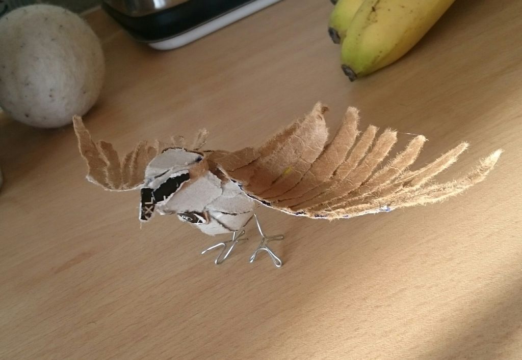 How to Make Cardboard Birds