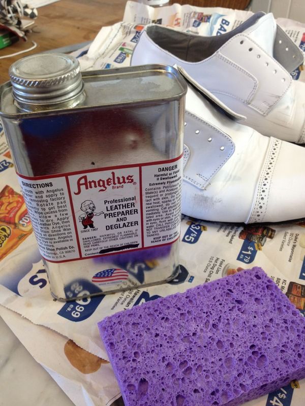 How to Paint Leather Shoes