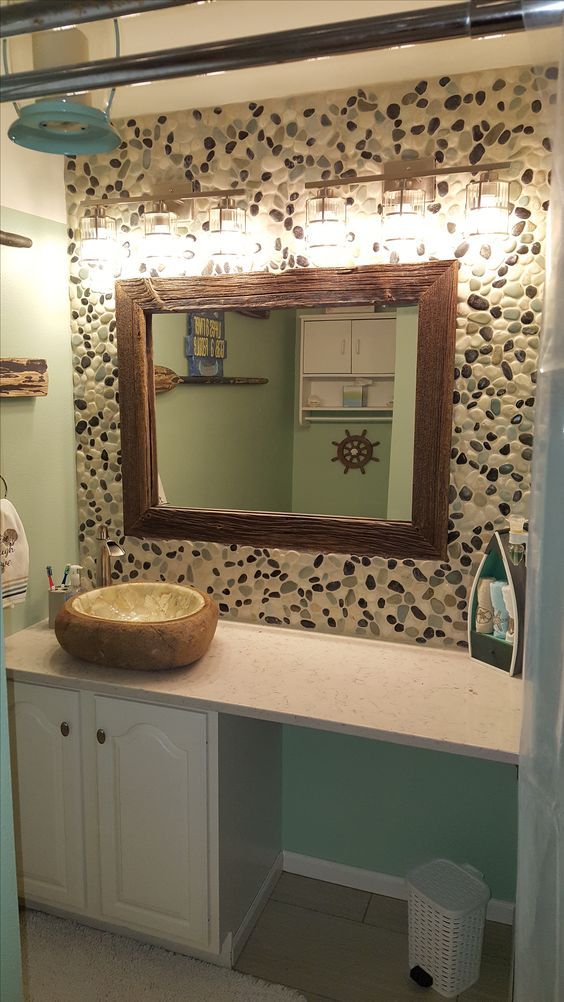 Remodeling using natural stones