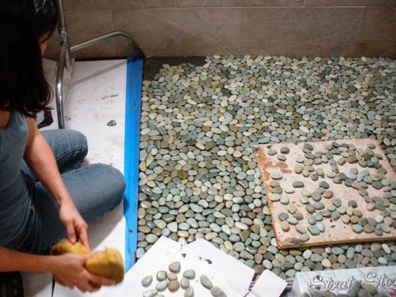 Decoración con piedras para el interior del hogar