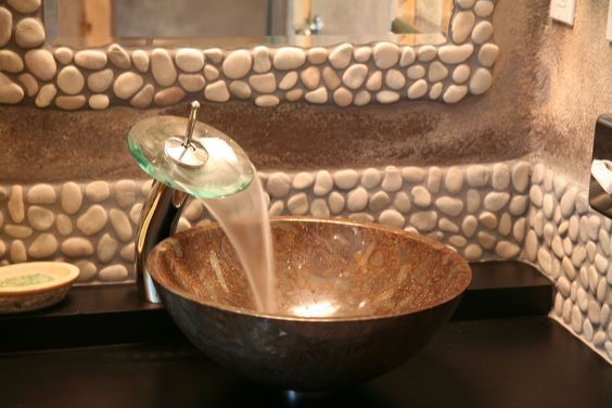 Remodeling using natural stones