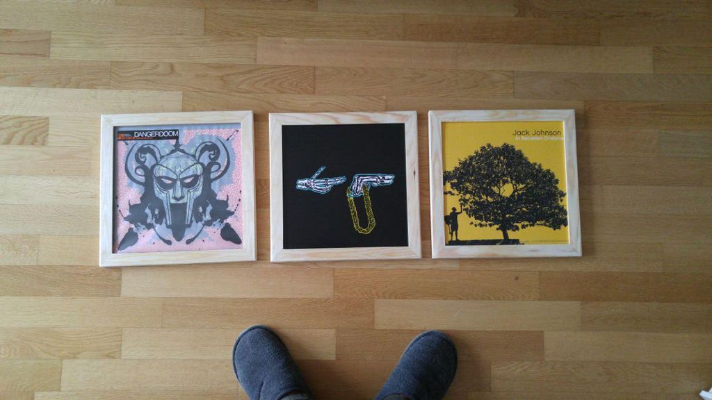 Cómo Construir Marcos de Vinilo 