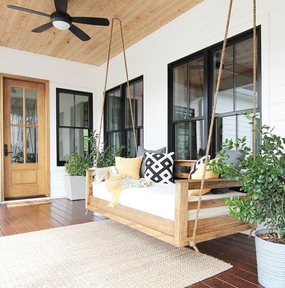 Muebles flotantes de madera