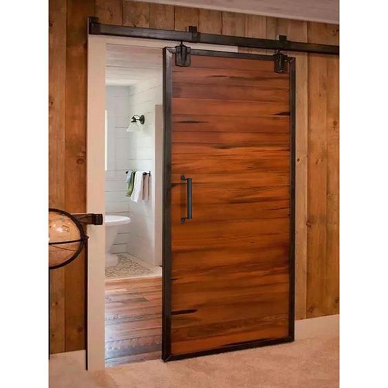 Puertas corredizas de madera