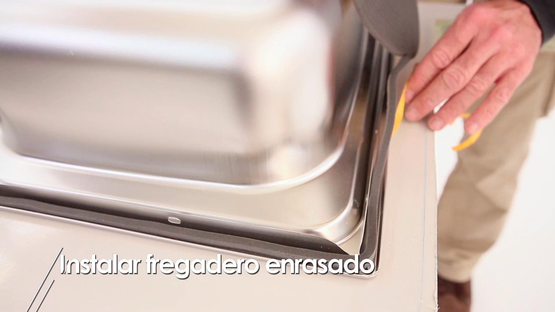 Aprende a instalar un fregadero encastrado