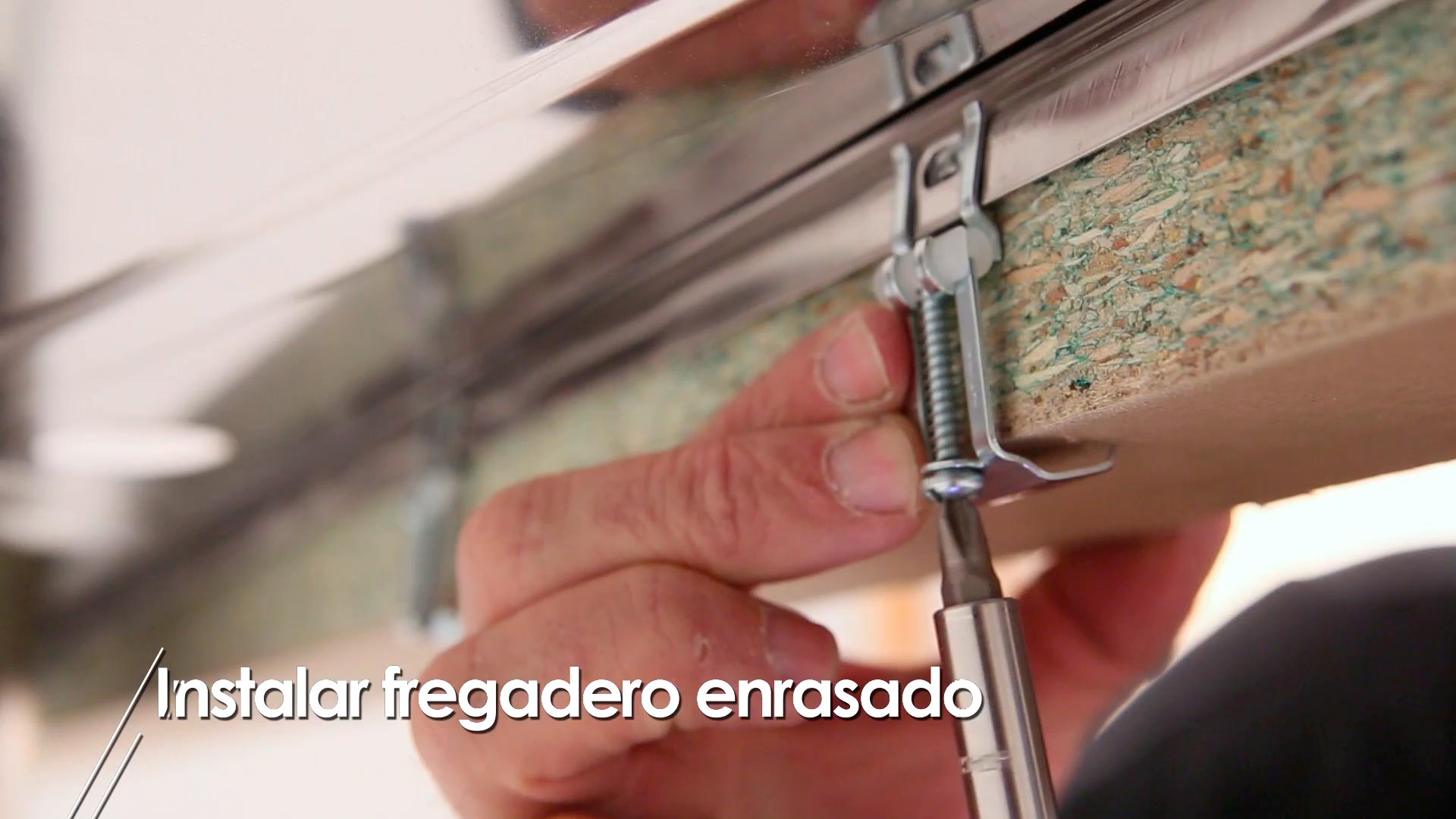 Aprende a instalar un fregadero encastrado
