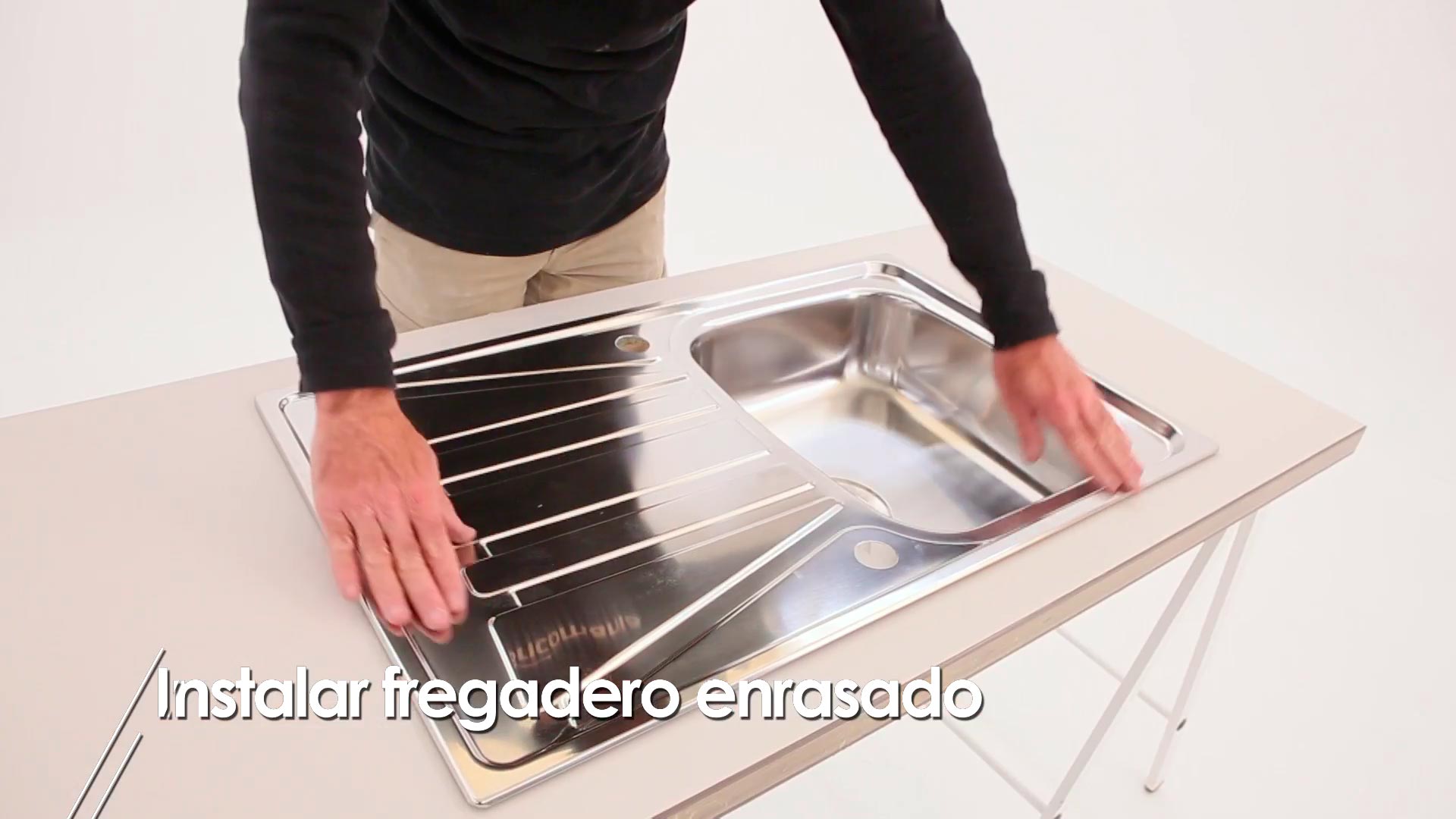 Aprende a instalar un fregadero encastrado
