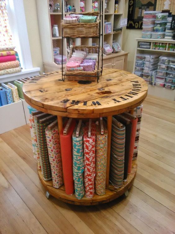 Cómo utilizar tus bobinas de madera