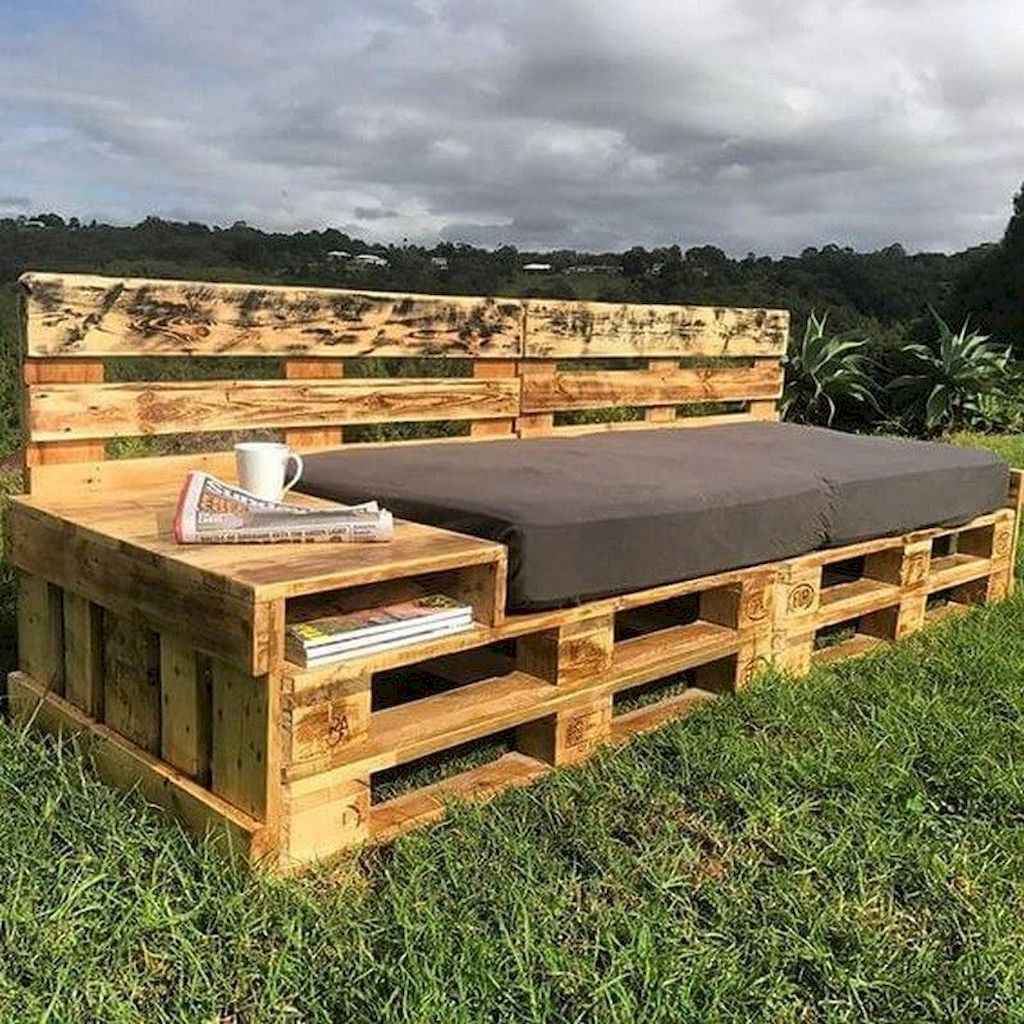 Piezas únicas elaboradas con pallets