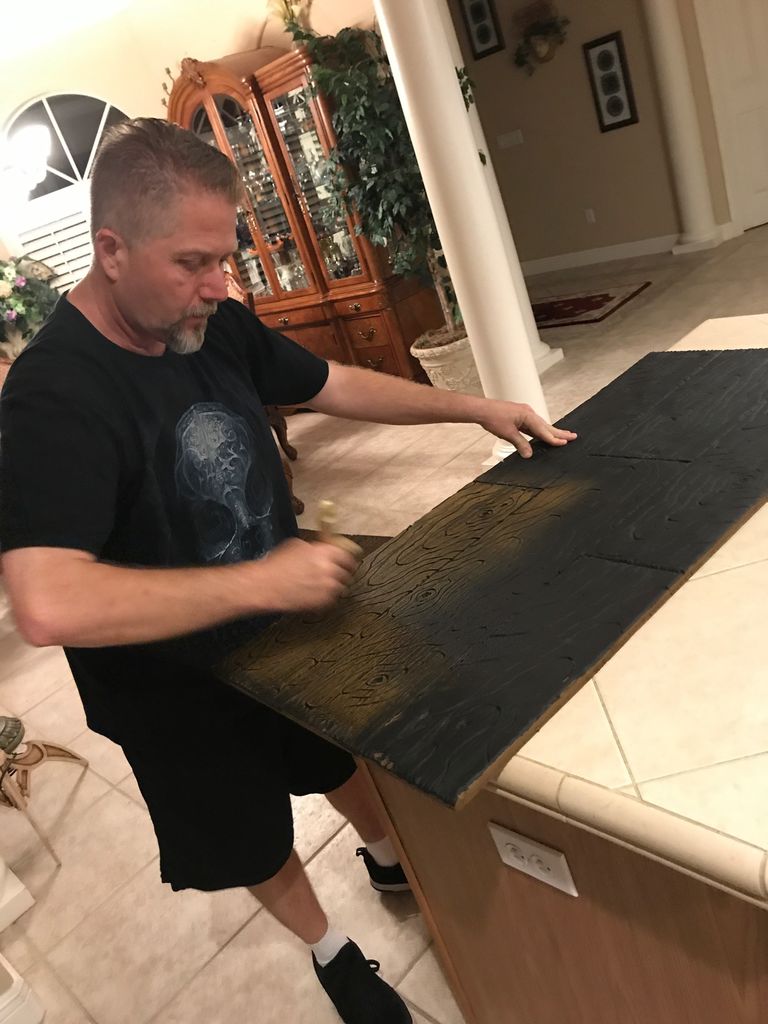 Create False Wood Look Panels