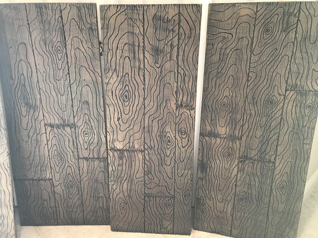 Create False Wood Look Panels