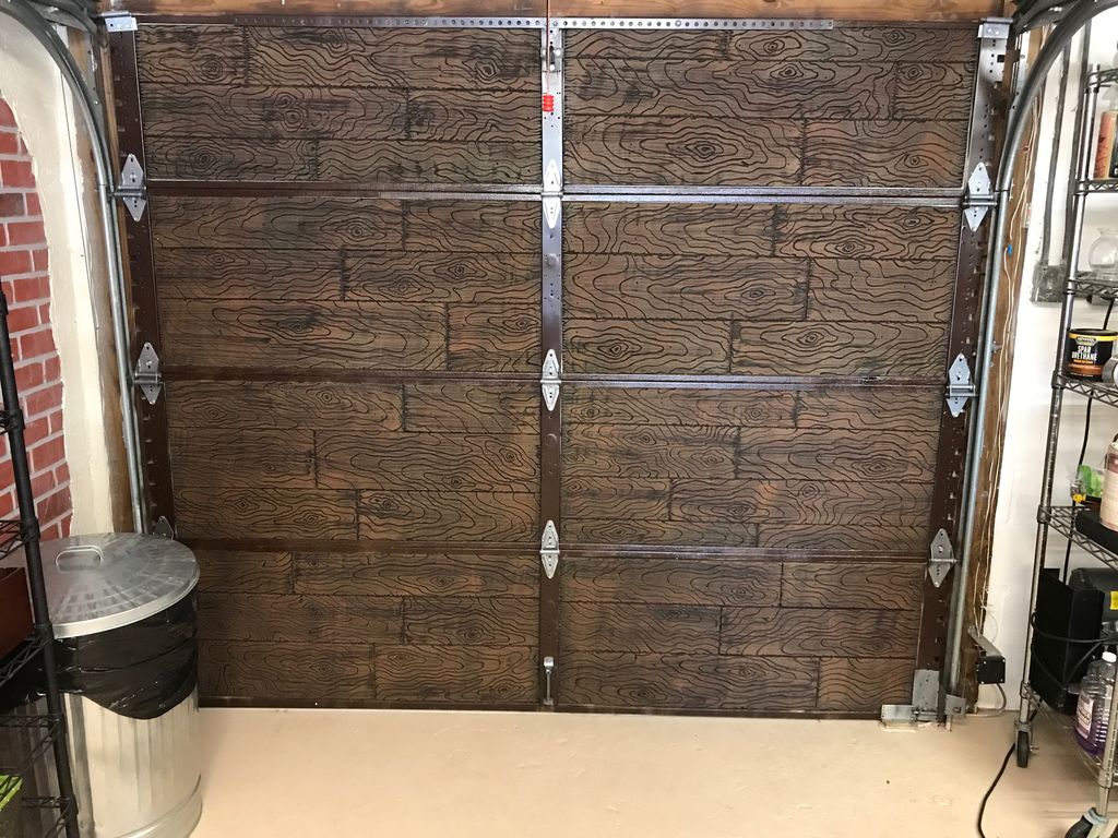 Create False Wood Look Panels