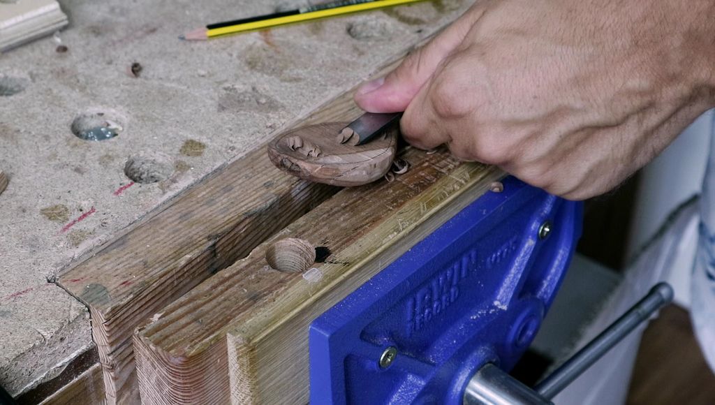 Cucharas Hechos de Madera