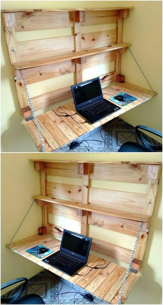 Piezas únicas elaboradas con pallets