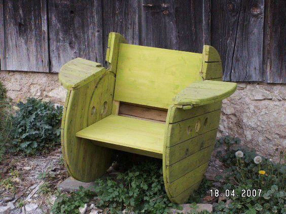Cómo utilizar tus bobinas de madera